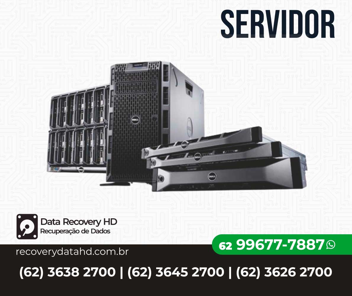 RECOVERY DATA HD GOIANIA-RECUPERAÇÃO DE DADOS EM SERVIDORES RAID